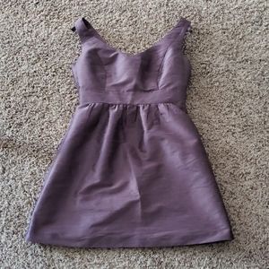 Purple Bridesmaids Dress